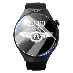 适用宾利伯爵BL6MAX手表贴膜新款智能运动手环BL6MAX屏幕保护膜1.53英寸曲面高清大屏腕表bl6max防刮爆水凝膜