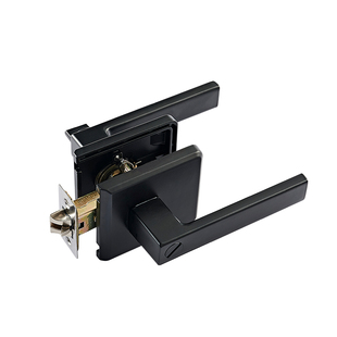 卫生间门锁通用型铝合金门把手静音长虹玻璃门锁厨房浴室厕所门锁