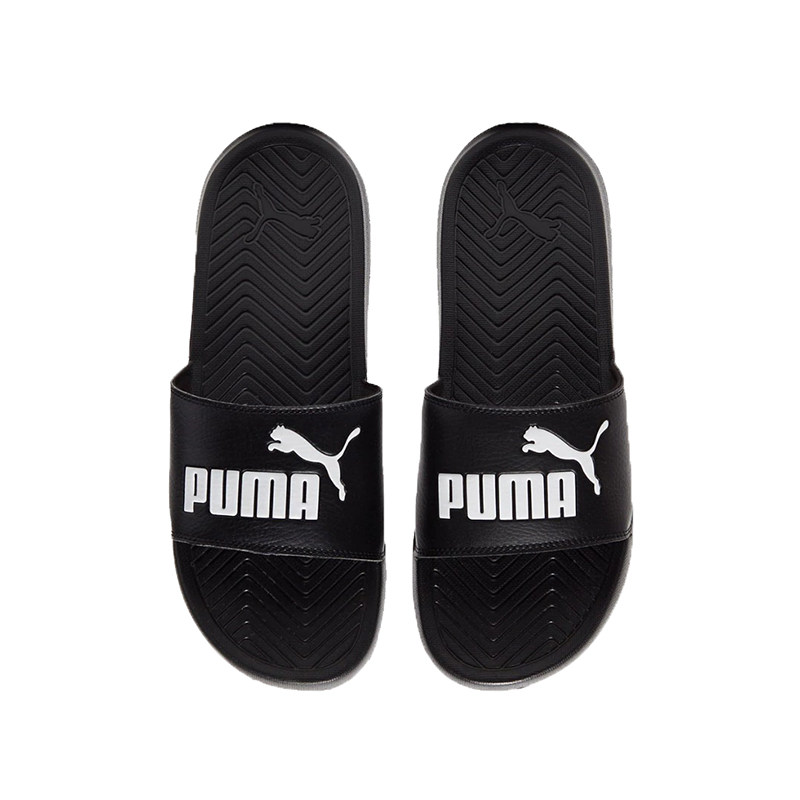 Puma PopCat彪马黑色粉色沙滩 夏季男女防水拖鞋372279/360265-01