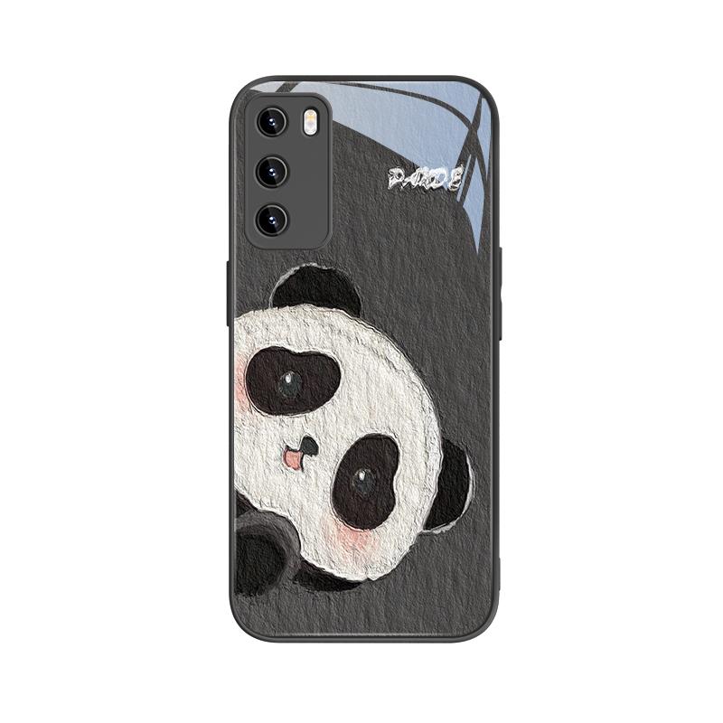 适用vivoiqoo11手机壳熊猫小米13pro新款opporeno9/8情侣7/6/5/红米k60/k70/note12/10ultra/14/k40玻璃x100