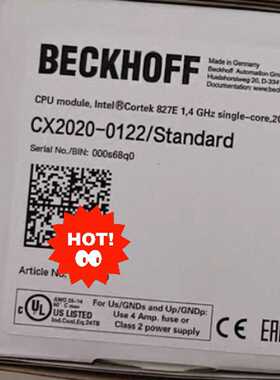 溢价-CX2020-0122 倍福CX2020-0122 BECK