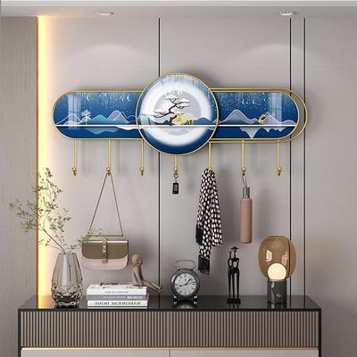 新中式入门挂衣钩创意衣服挂钩进门玄关挂衣钩入户墙上挂衣架壁挂