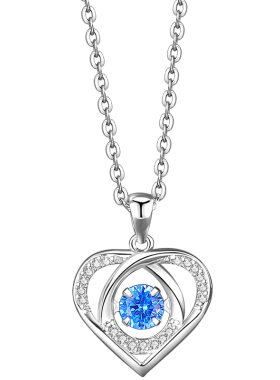 【一物一证】海洋之心银项链