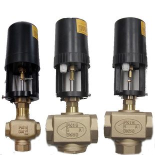 AC24V电动二通0-10V模拟量比例调节阀DN15 20 25 32 40 50 65 80