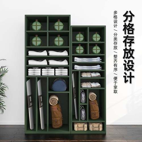 指挥携行器材柜防暴物资存放柜背囊头盔盾牌组合柜单人战斗装备柜