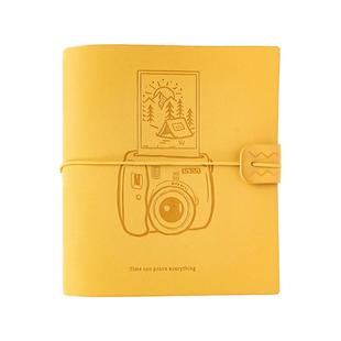 聚册拍立得相册3/4/5/6寸相册收纳本透明收藏本收纳册相册本纪念册影集简易小卡照片活页三四五六寸