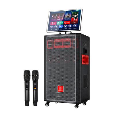 户外K歌音响广场舞音箱带显示屏