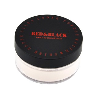红与黑彩妆羽柔丝滑蜜粉散粉定妆粉防汗珠光哑光控油持久化妆师
