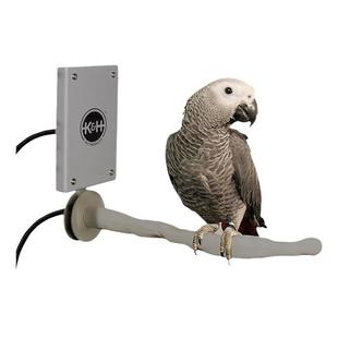 美国K&H鹦鹉取暖器鸟保温站杆冬加热恒温箱灯电热鸟安全防啃咬笼