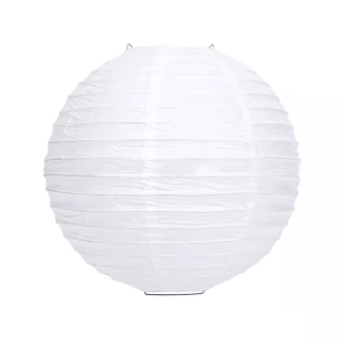 新年元旦幼儿园儿童彩绘画画涂鸦diy手工制作材料白色纸灯笼装饰