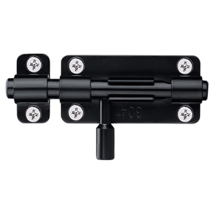 实心304不锈钢免打孔防盗门插销木门房门门栓卫生间门扣搭扣插销