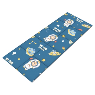 纯棉可脱胆小学生午休垫可折叠午睡垫学校教室用防潮垫儿童折叠垫