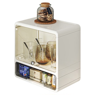 杯子收纳置物架防尘水杯茶杯茶具收纳架咖啡杯高级收纳盒专用杯架