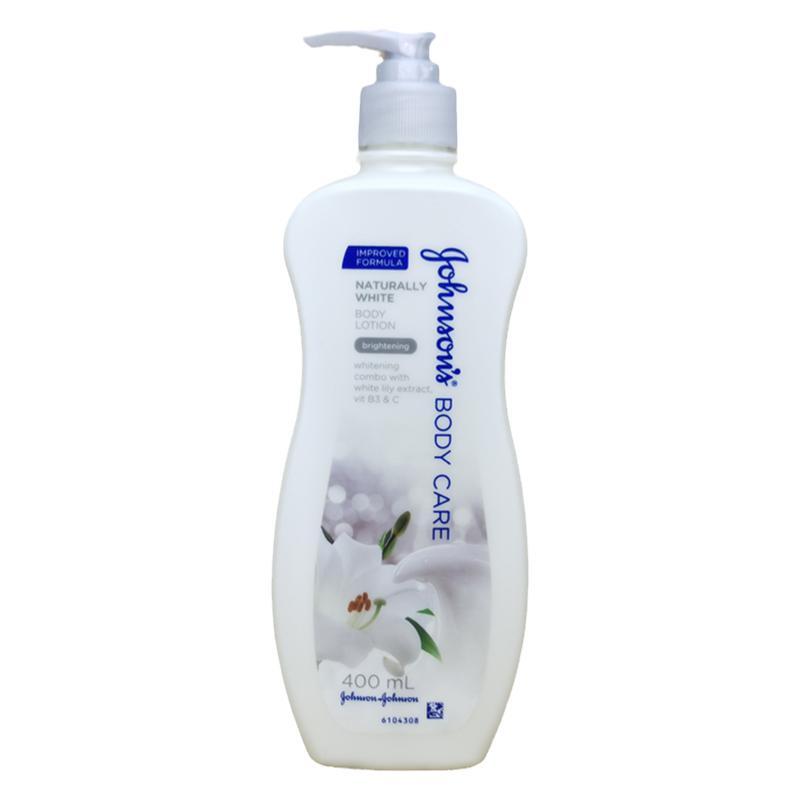 Johnson's强生美肌身体乳天生焕采润肤乳烟酰胺透白body lotion
