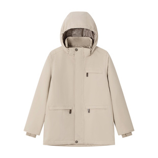 丹麦MINI A TURE童装25秋冬新品男女童防风防水保暖夹克儿童外套