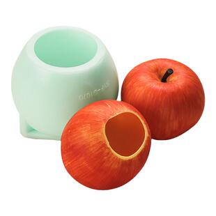 巧克力苹果模具硅胶圣诞节小屋老人平安夜雪顶仿真慕斯蛋糕敲敲乐