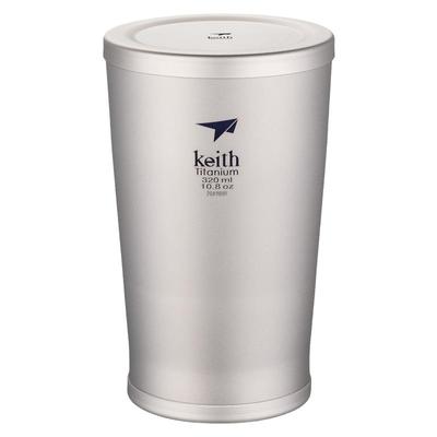 keith铠斯纯钛保温杯真空高档