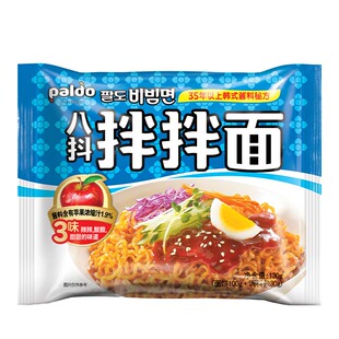 韩国八道拌面方便面正宗韩式干拌面懒人速食免煮拉面泡面原装进口