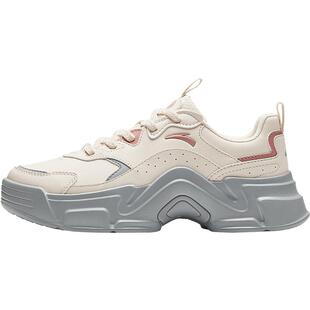 安踏女鞋兔子鞋2026新款透气软底厚底增高老爹鞋女款休闲运动鞋子