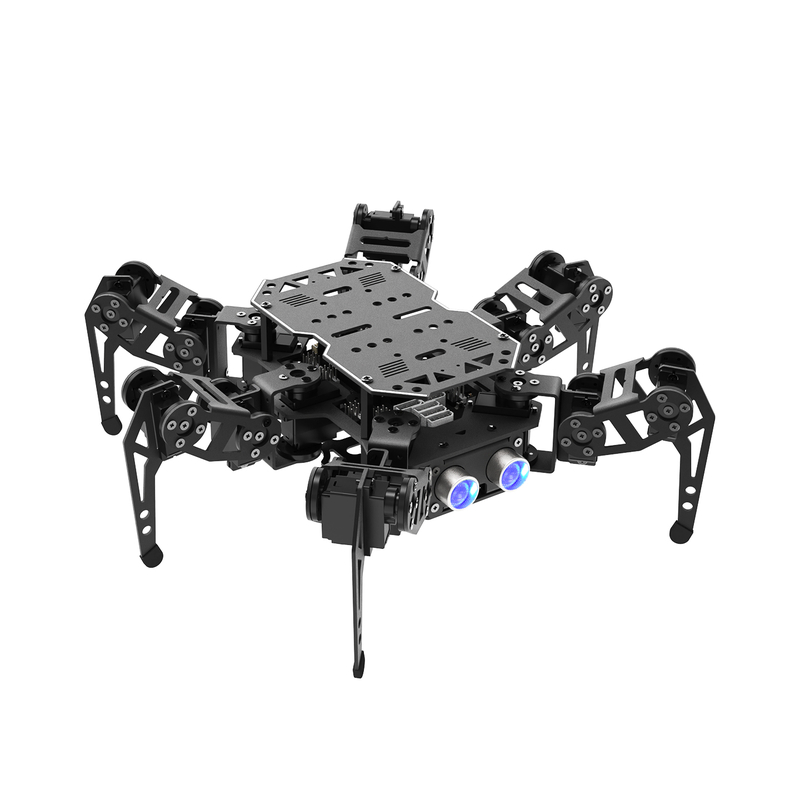 ESP32六足机器人miniHexa智能AI视觉语音交互仿生蜘蛛Arduino编程