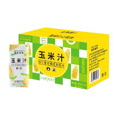 菲里维尔水果玉米汁200ml*12瓶