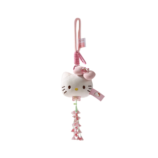 正版hellokitty包包挂件书包挂饰兰玲花哈喽KT猫毛绒玩偶闺蜜礼物
