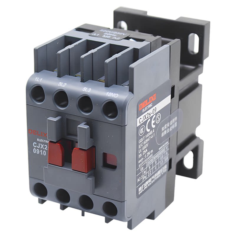 德力西单相220v380v交流接触器