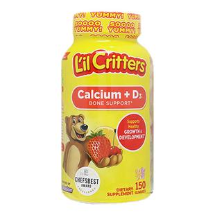 L'IL CRITTERS丽贵小熊儿童营养软糖维他命骨骼发育维生素软糖