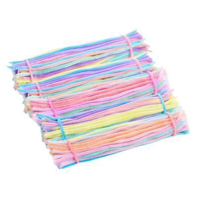 毛根扭扭棒教师节圣诞树花束手工diy材料包超密发夹马卡龙特密加厚加密毛条发箍妞妞棒向日葵百合扭扭棒批发