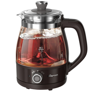 小熊煮茶器家用全自动蒸汽煮茶壶黑茶蒸茶器小型办公室玻璃花茶壶