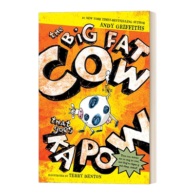 英文原版 The Big Fat Cow That Goes Kapow 十个搞笑的押韵短篇故事 Andy Griffiths 树屋作者 英文版 进口英语原版书籍