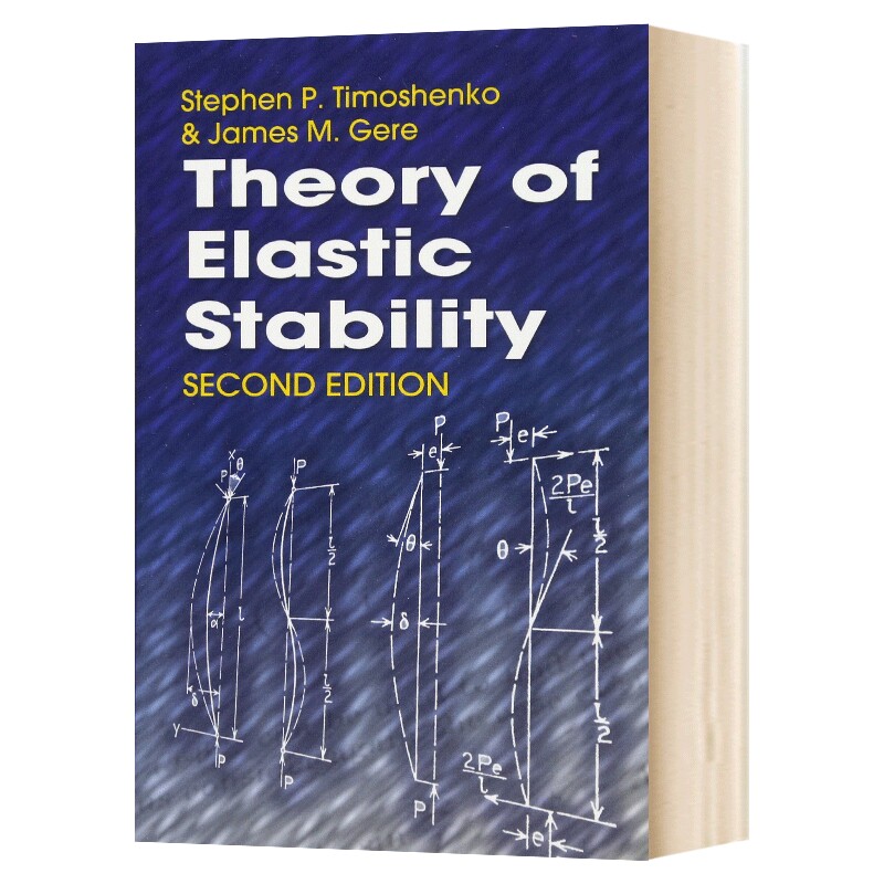 弹性稳定理论 英文原版 Theory of Elastic Stability 物理学科普书籍 铁摩辛柯 英文版进口英语书