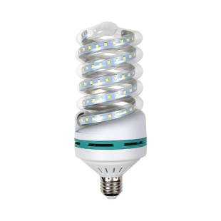 led灯泡节能灯e27e14螺口u型灯管2u台灯5w家用8w超亮螺旋白光暖光