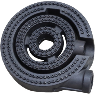 强力猛火炉芯商用燃气炉灶配件天燃液化气P80文武双管炉胆炉头