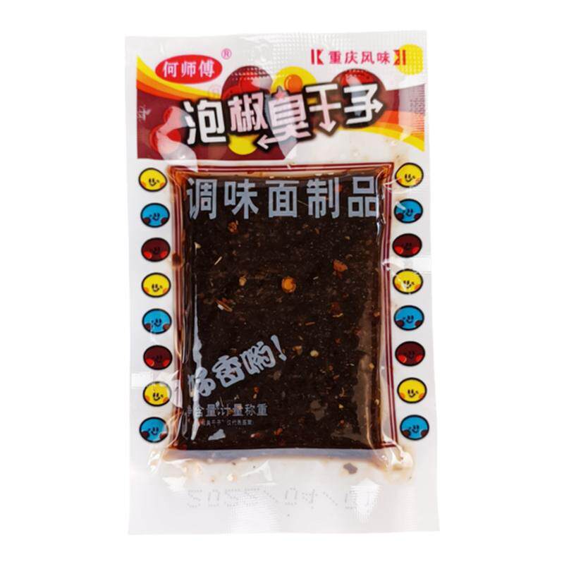 泡椒臭干子辣条小包装8090年面筋制品