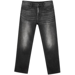 903杰克琼斯秋季四季恒温复古猫须水洗男装长裤子直筒牛仔裤男款