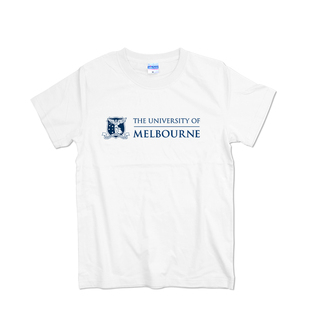 墨尔本大学校服T恤短袖男夏季宽松圆领纯棉印花青少年留学生班服