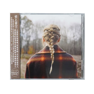 正版 泰勒斯威夫特TaylorSwift霉霉专辑 evermore永恒故事CD+闪卡