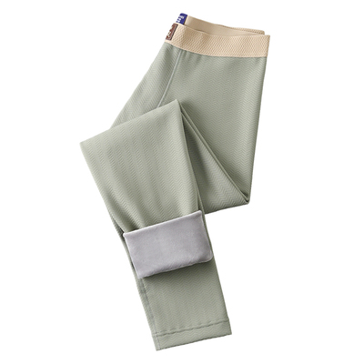 男士鲨鱼裤加绒加厚修身保暖