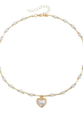 甜酷吊坠大爱心斯文温柔