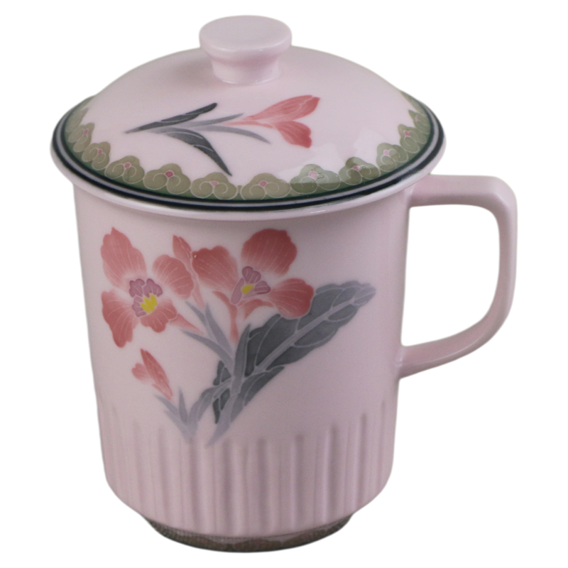 红稀土釉中彩尼克松杯