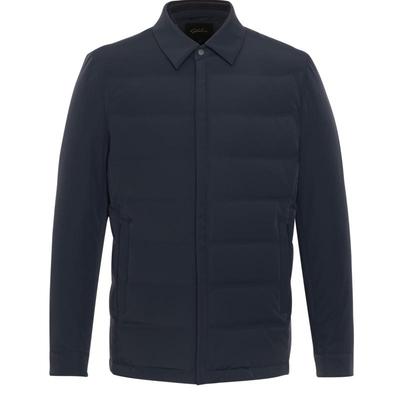 沙驰翻领商务面包款羽绒服