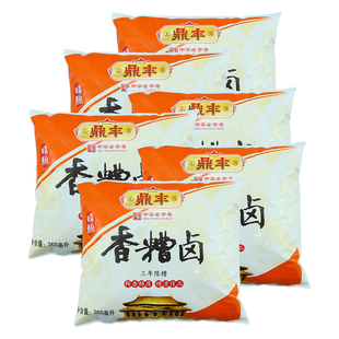 上海鼎丰糟卤 精酿香糟卤350mlx6袋装料酒家用糟卤汁泡椒鸡爪调味