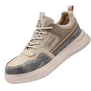 古伊萨劳保鞋男款2025新款防砸防刺穿钢头带钢板轻便老保工作工地