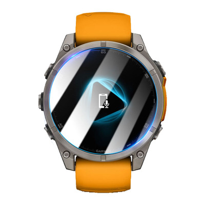 适用佳明fēnix8手表贴膜防刮爆