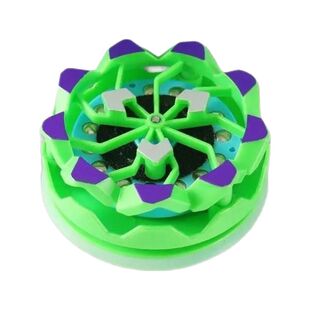 烟花陀螺玩具会冒火的发光手持旋转陀螺创意学生解压儿童礼物男孩