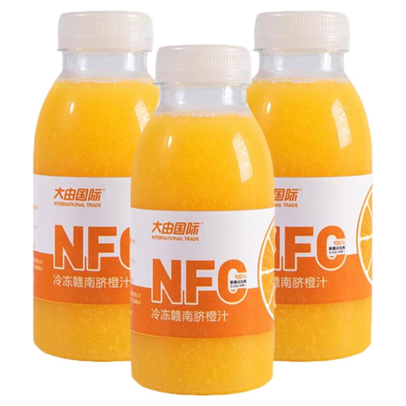 大由国际NFC100%鲜榨赣南脐橙汁