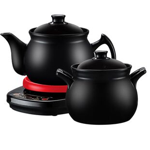 罐子中药锅电炉电煮熬药壶电动药煲中药壶耐高温陶瓷锅沙锅烧水