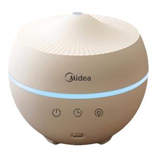 美的小型加湿器卧室内静音家用喷雾房间迷你办公室工位桌面宿舍学生空气婴儿孕妇香薰机精油一体生日礼物女生