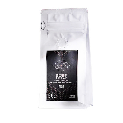 GeeCoffee瑞士脱因低因黑咖啡豆